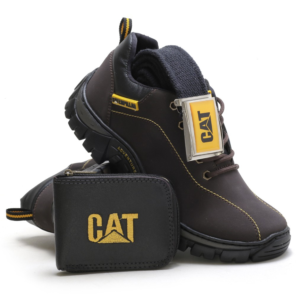 bota tenis masculino caterpillar adventure promoção cat | Shopee Brasil