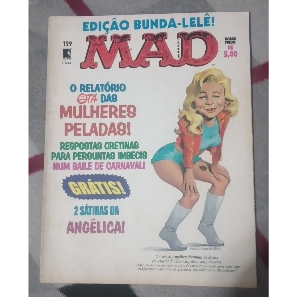 Revista Mad - 129 | Shopee Brasil