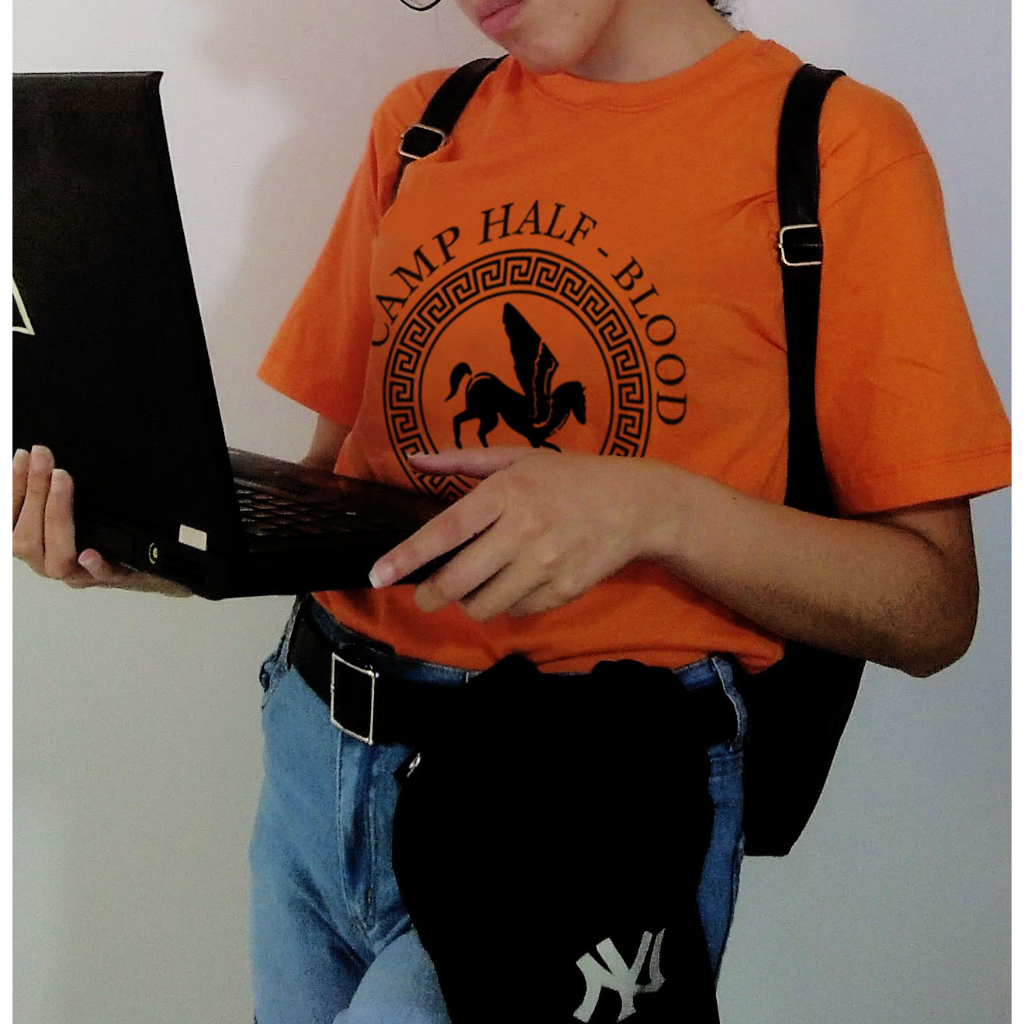 Camp Half Blood Percy Jackson Camiseta Masculina De Alta Qualidade Gift