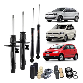 Kit Amortecedor Dianteiro Traseiro Fox Spacefox Polo + Kits