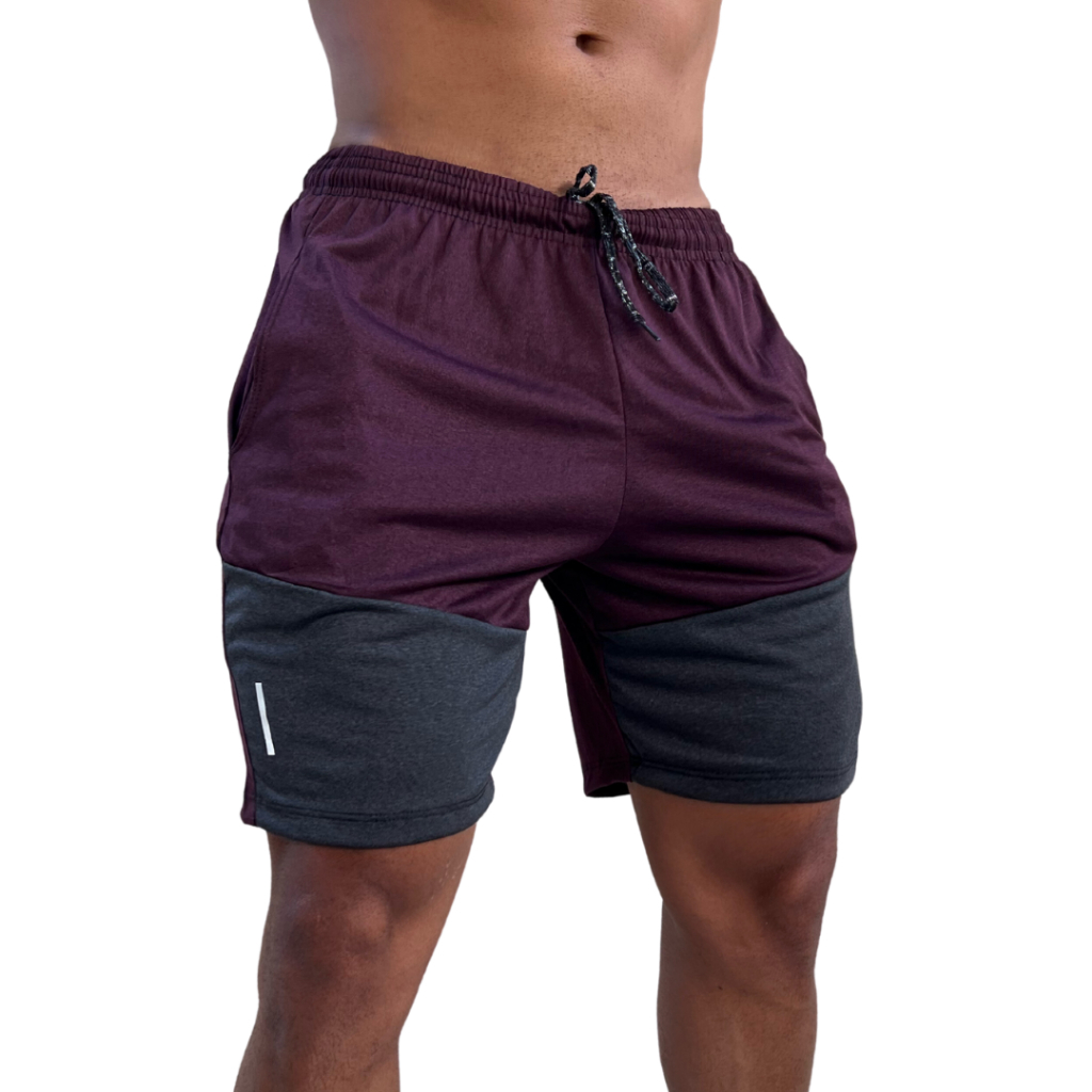 3 Shorts Masculino Dry Fit Academia Bermuda Básica Fitness Esporte Cadarço e elástico Bolso lateral