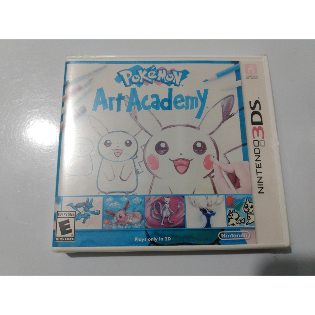 Pokemon art sale academy 3ds cia