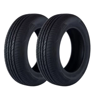 Kit 2 Pneu Aro 14 - 185/65 R14 Remold Linha Premium Com Garantia Com Inmetro Pneu