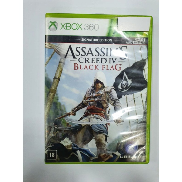 Assassins Creed Iv Black Flag Xbox 360 Mídia Física