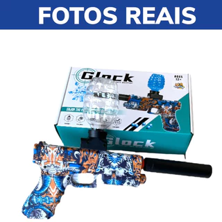 brinquedo elétrica lançador de bolinha de gel orbiz lançamento