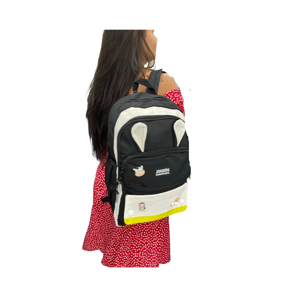 Mochila escolar feminina de alta qualidade, bolsa para jogos e escola com  glitter de couro pu, mochila holográfica