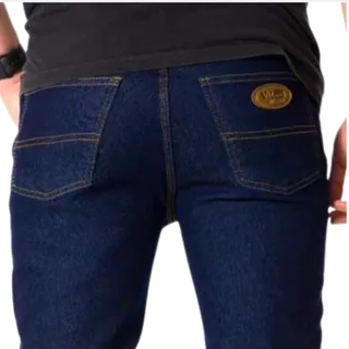 Calça Jeans Masculina Tipo Slim com Elastano