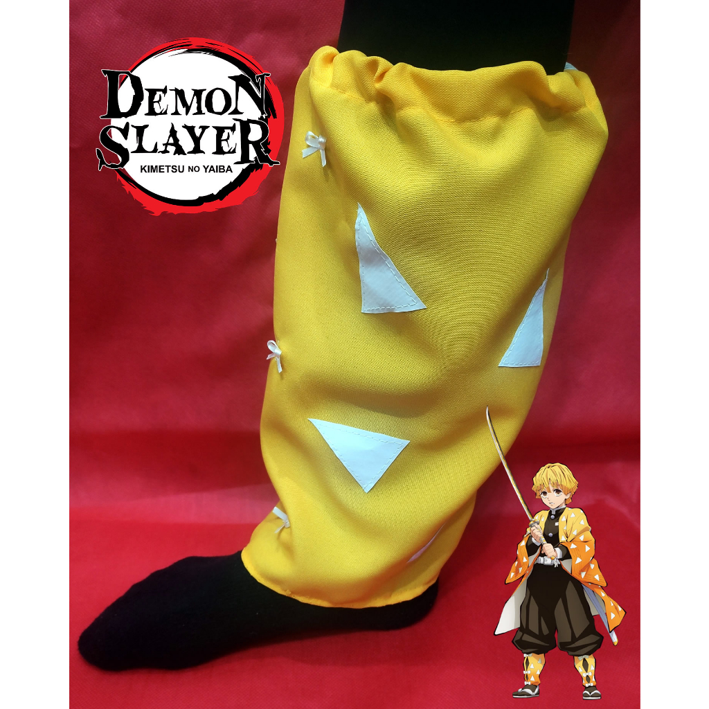 Boneco Articulado - Demon Slayer - Zenitsu Agatsuma - Amarelo