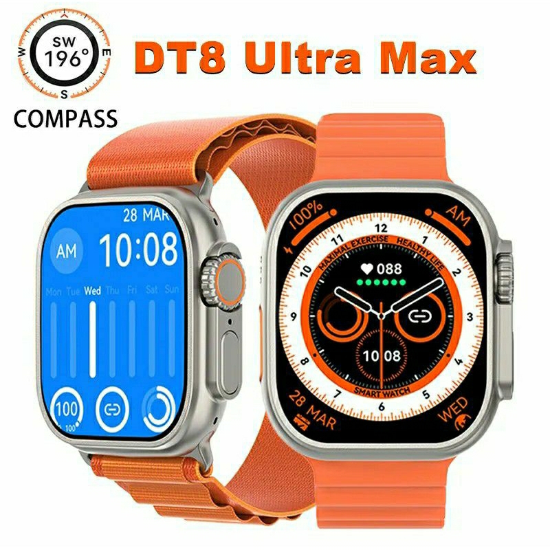 DT8 Ultra Max: conheça o relógio inteligente que combina elegância