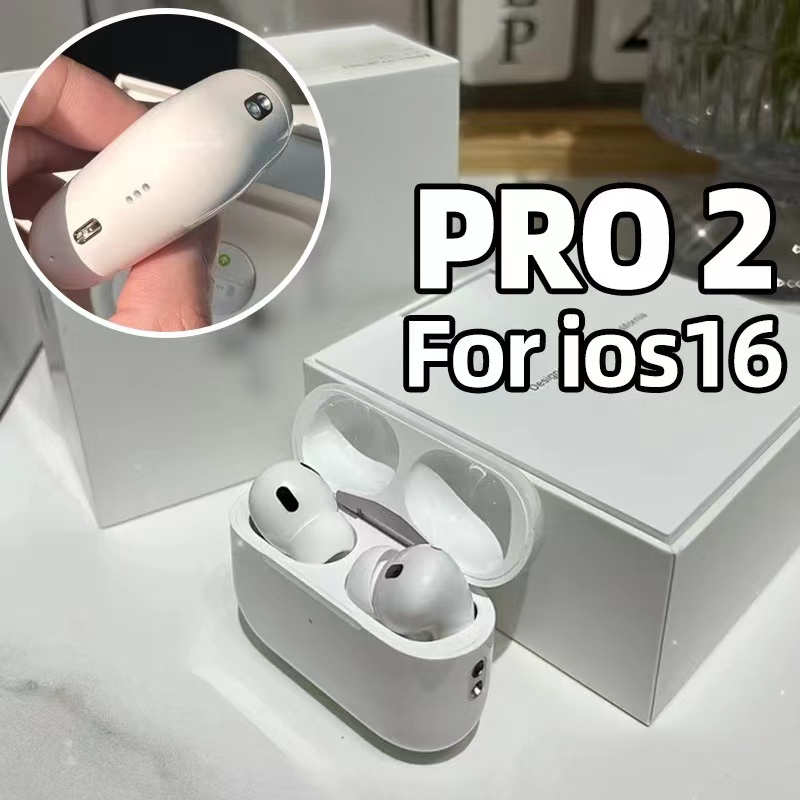 Últimas Airpods Pro 2 Renomear GPS Fones De Ouvido Bluetooth Sem Fio TWS Super Bass Fone Com Microfone