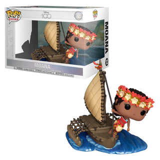 FUNKO POP DELUXE DISNEY 100TH - MOANA ON SAILBOAT 1323 NOVO ORIGINAL em Oferta na Shopee