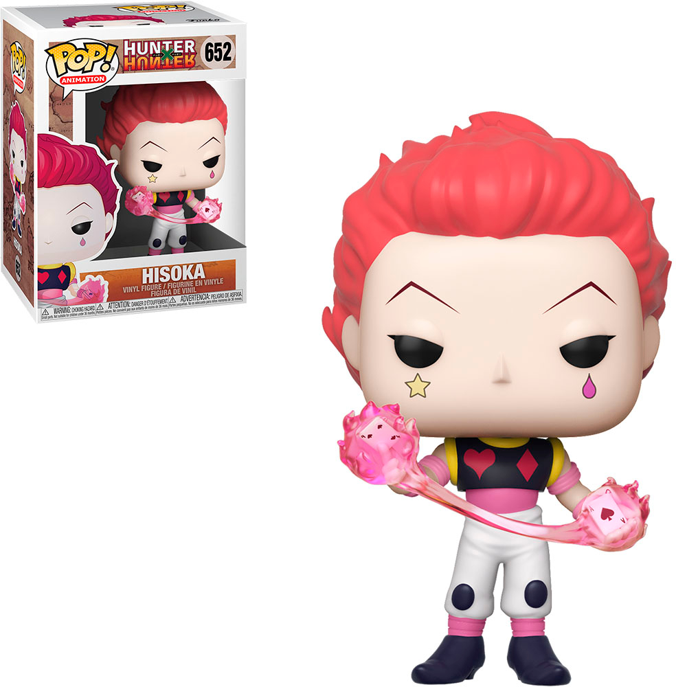 FUNKO POP HUNTER X HUNTER - HISOKA 652 NOVO ORIGINAL