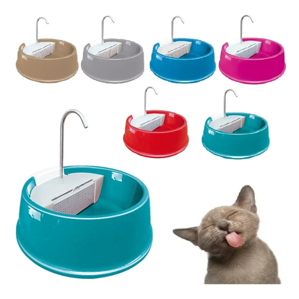 Fonte Bebedouro Gatos Cães Automático Joy Bivolt Furacão Pet