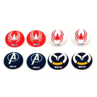 1 par de grips borracha protetora para PS3 , PS4 , PS5 , Xbox 360 , Xbox One , Xbox One S e Séries S e X