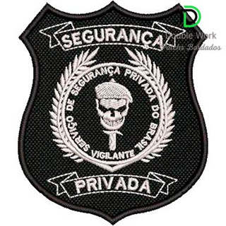 Patch Bordado Motoqueiro fantasma 6x12 cm Cód.1216