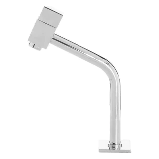 Torneira Pia para Banheiro ou lavatório Baixa Cromada Link 45° mesa Metal 1/4 de Volta