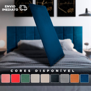 CABECEIRA PARA CAMA DE SOLTEIRO COMPLETA KIT COM 5 UNIDADES