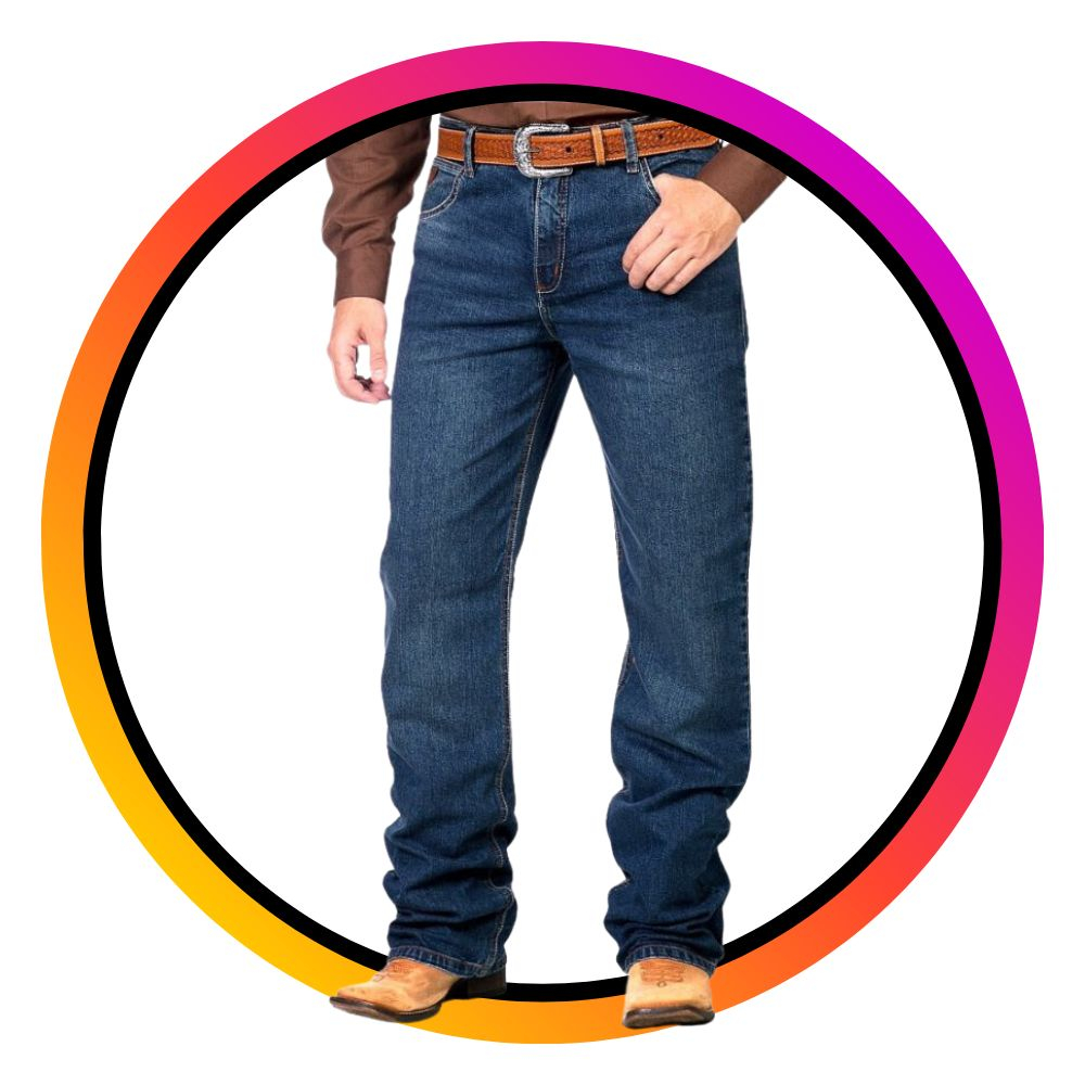 Calça Masculina Jeans Para Usar Com Botina Bota Barra Larga Básica De  Trabalho Serviço Mecânico Borracharia Pedreiro Fazenda