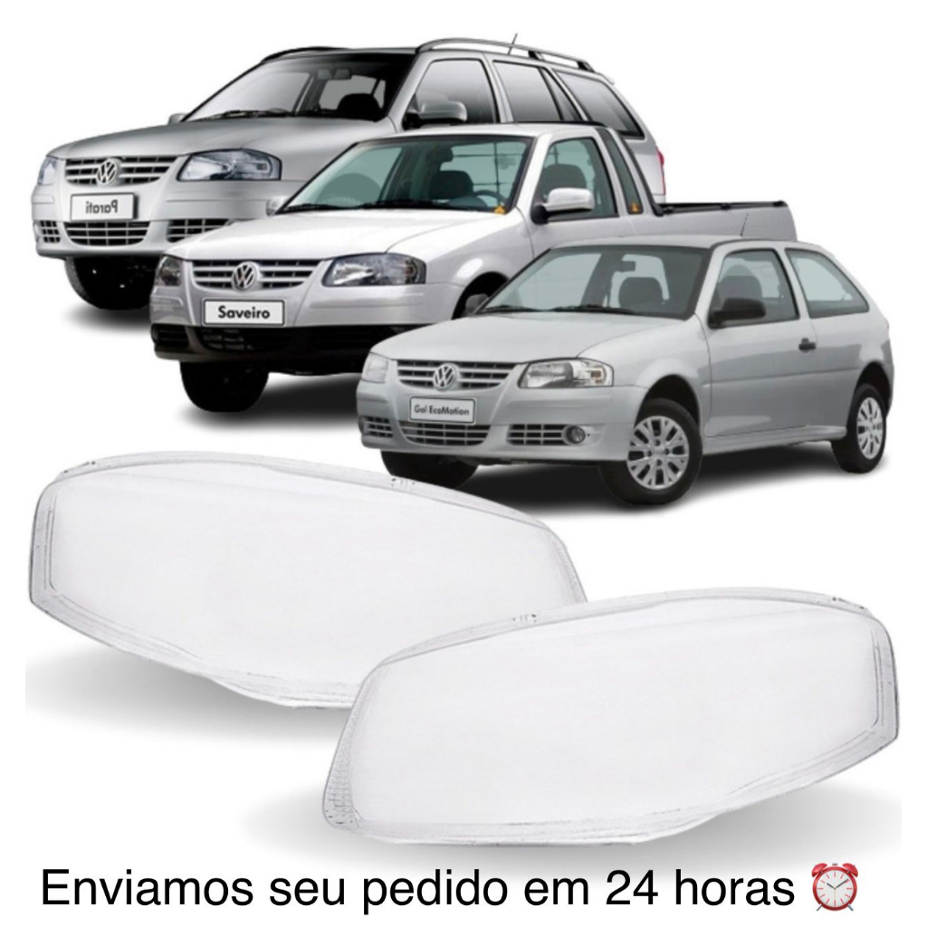 Par Lente Farol Gol Parati Saveiro G4 2005 2006 2007 2008 2009 2010 ...