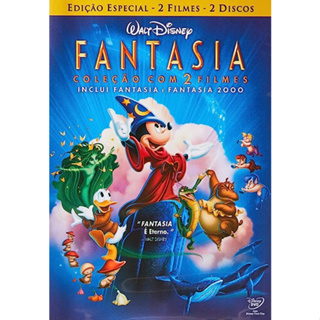DVD Fantasia Coleção 2 Filmes Disney Mickey