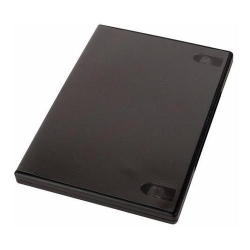 5 Estojos Para Dvd Amaray Capas Box Duplo Videolar Preto Original