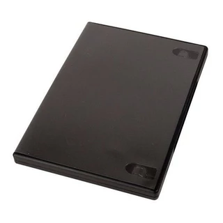 5 Estojos Para Dvd Amaray Capas Box Duplo Videolar Preto Original