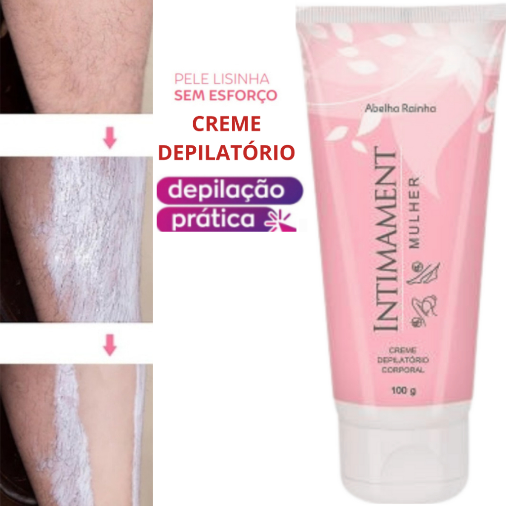 Creme Depilatorio Pelo Depilatório Axila Depilador Virilha Depilação ...