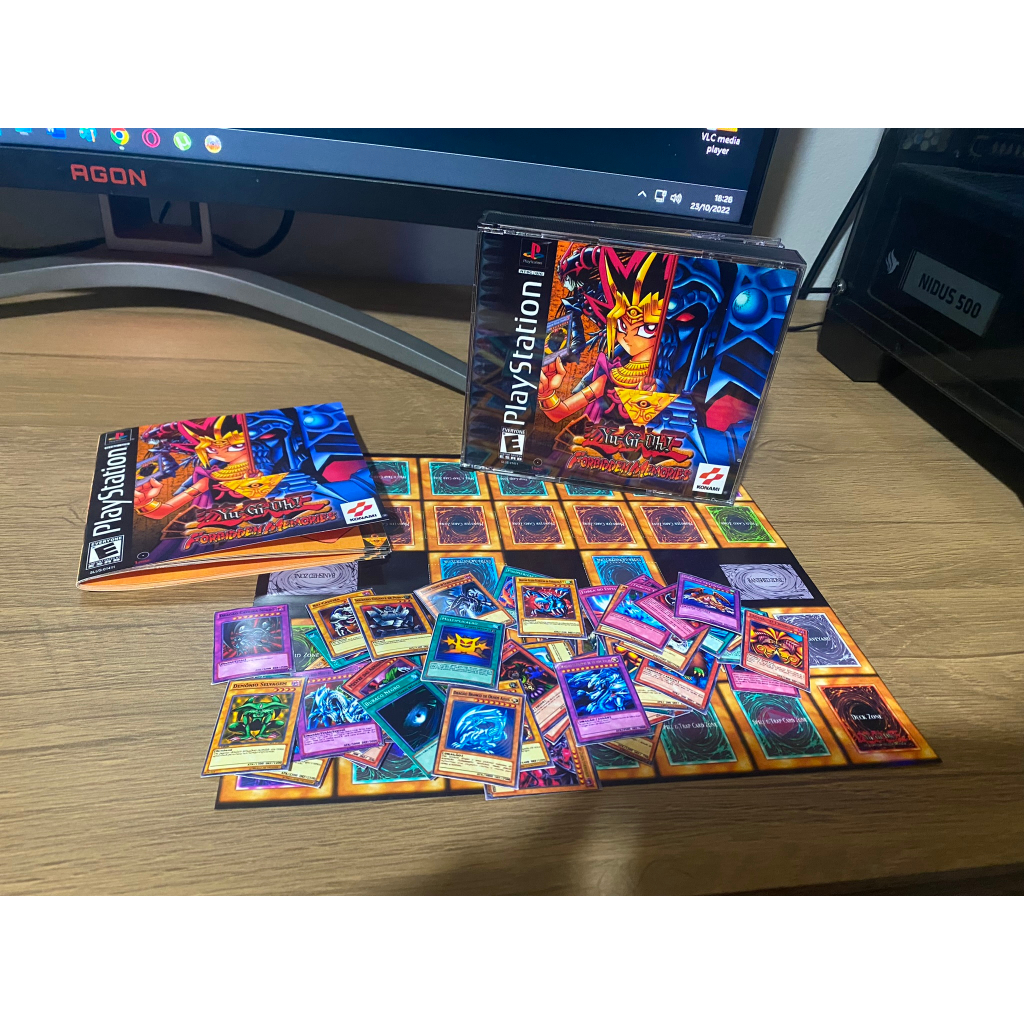 Yu-gi-oh! Forbidden Memories/Manual/Tabuleiro com 49 cartas (duplo) Para Ps1