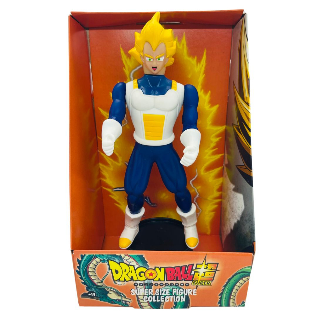 Boneco Vegeta Super Saiyajin Articulável 25cm Dragon Ball Action Figure ...