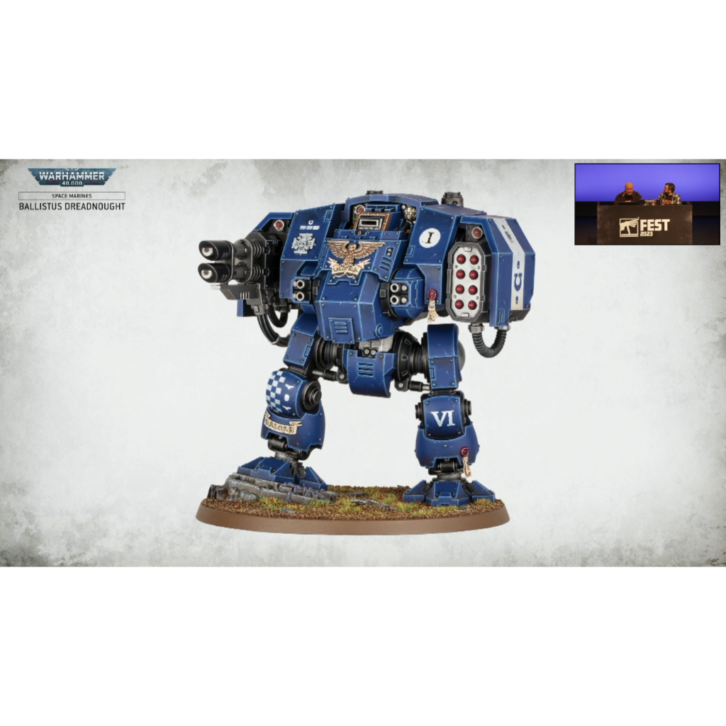 Warhammer 40k - Dreadnought Ballistus Space Marines - Neuf En Boîte, Non Assemblé/non Peint