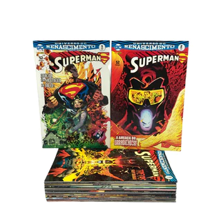 23 Hqs Superman 3° Série Coleção Completa Panini Dc Comics