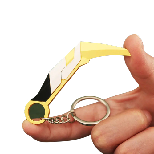 Chaveiro Valorant Metal Karambit Sublime