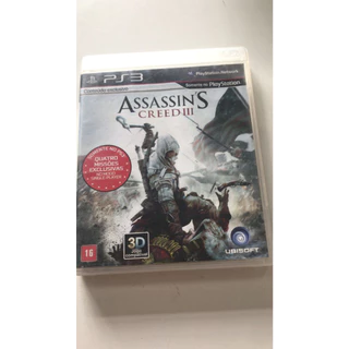 Assassins Creed 3 - Ps3 - Mídia Física