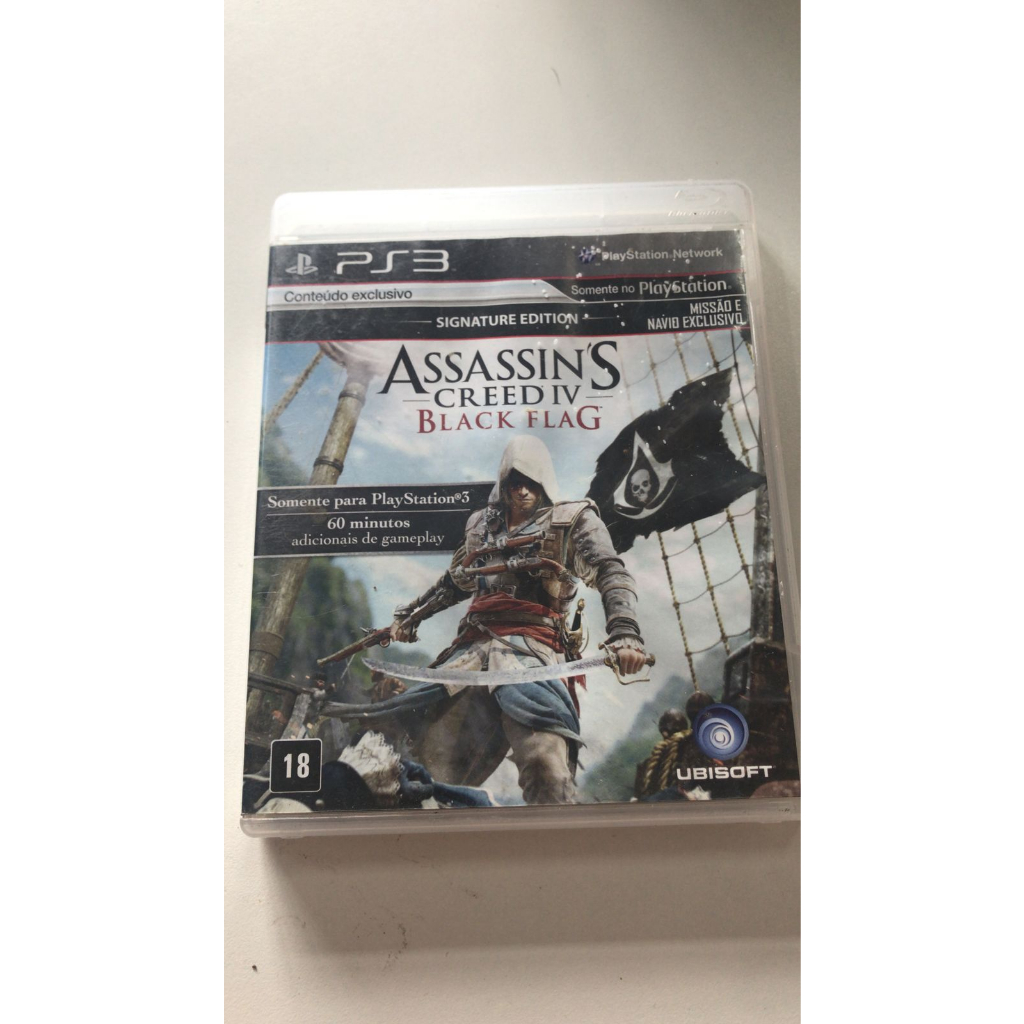 Assassins Creed Black Flag - Ps3 - Mídia Física