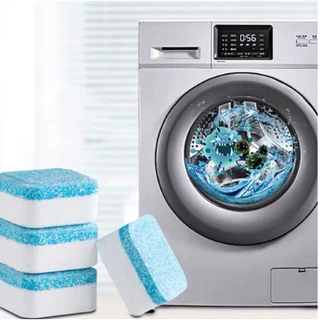 KIT com 2 4 6 Pastilhas para Limpeza de Máquinas de Lavar Roupas Efervescentes Multifuncional#