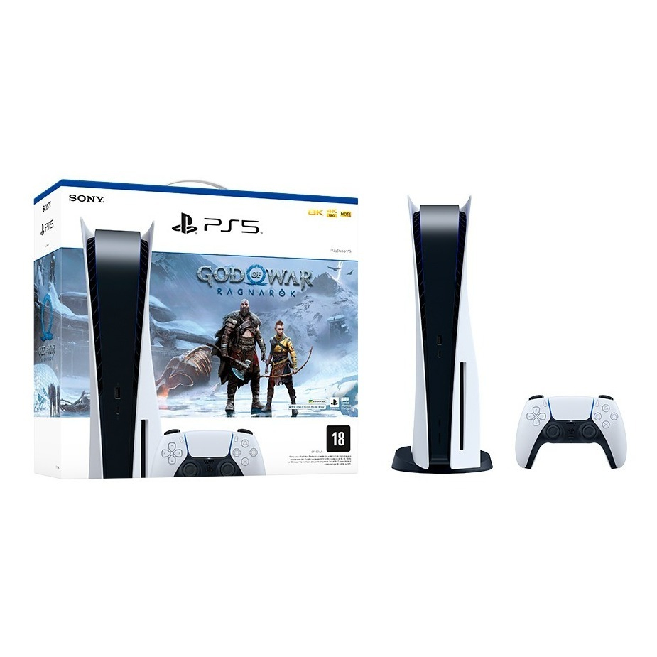 Sony PlayStation 5 + 2 DualSense + Ratchet & Clank + Uncharted: Coleção  Legado dos Ladrões