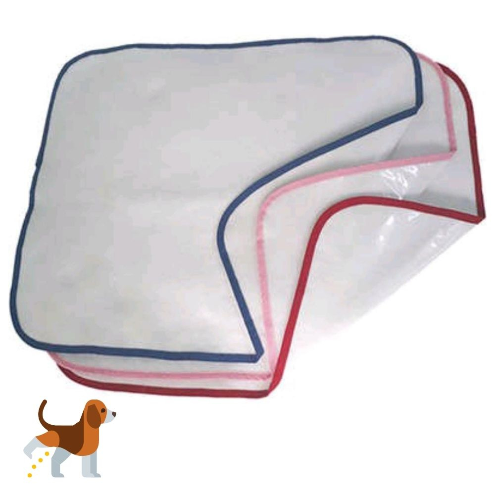 Kit 4 tapete higiênico pet lavável reutilizável 40x33cm PP