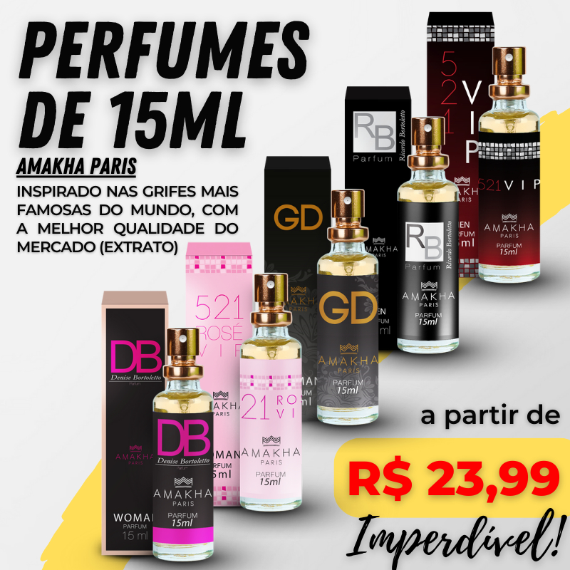 Perfumes de 15ml - Amakha Paris