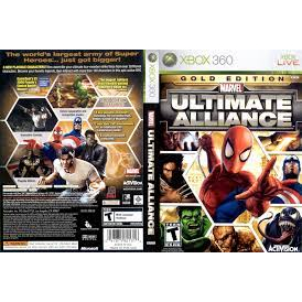 Marvel Ultimate Alliance Gold Edition P/ XBOX360 (LTU/LT/JTAG/RGH