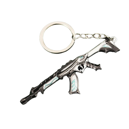 Chaveiro Valorant Metal Vandal saqueadora BRANCA