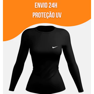 blusa termica feminina com proteçao solar uv 50+