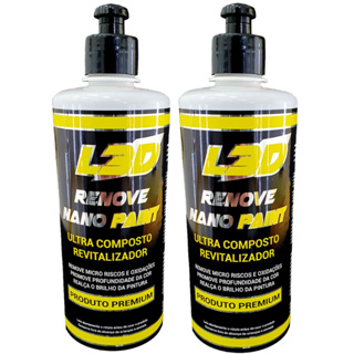 2 Polidor Automotivo L3D - Revitalizador De Pintura Remocação De Micro Riscos Brilho Intenso