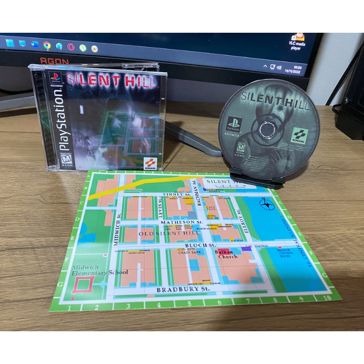 Silent Hill com Mapa para PS1