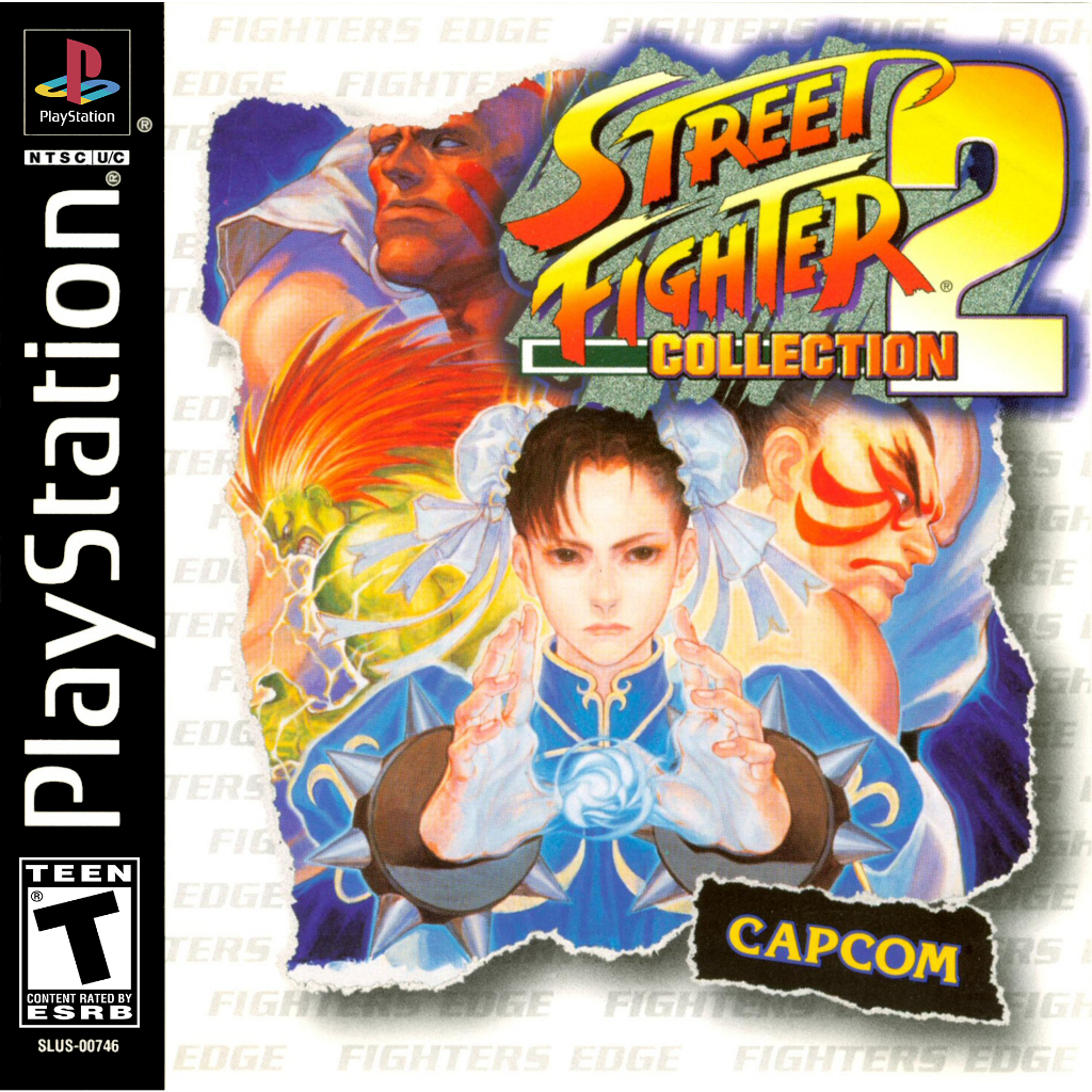 PS1-Street fighter collection 2