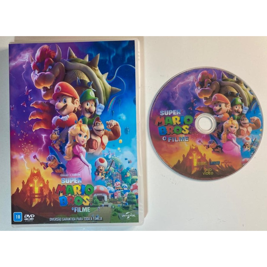 Dvd Super Mario Bros O Filme 2023 Dublado E Legendado