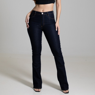 Calça Jeans de Cintura Baixa em Oferta