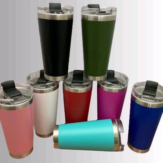 Copo Térmico com Tampa 600ml e Isolamento a Vácuo