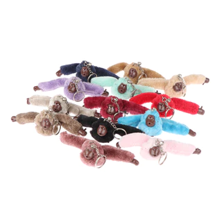 Chaveiro Fofo Varias Cores Multiuso Macaquinho para Bolsas Mochilas e Chaves em Oferta na Shopee