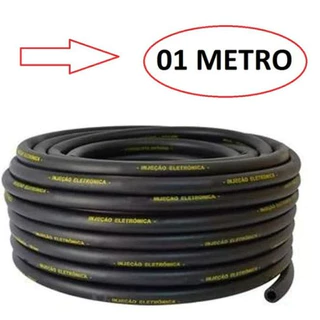 Mangueira Combustivel Injeção Eletrônica Diâmetro interno 5mm PRETA 10 Bar