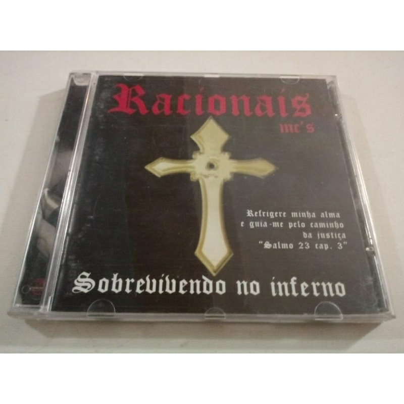 Cd Racionais mc's sobrevivendo no inferno encarte completo | Shopee Brasil
